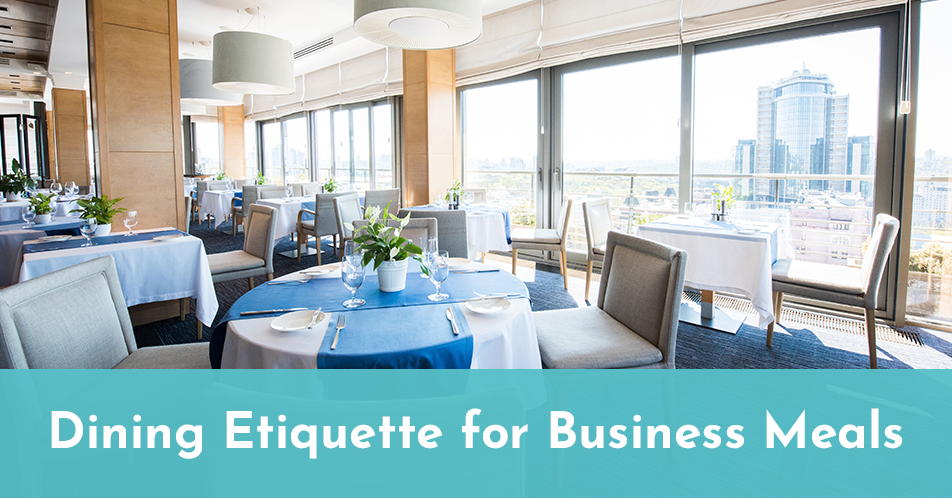 Dining Etiquette for Business Meals