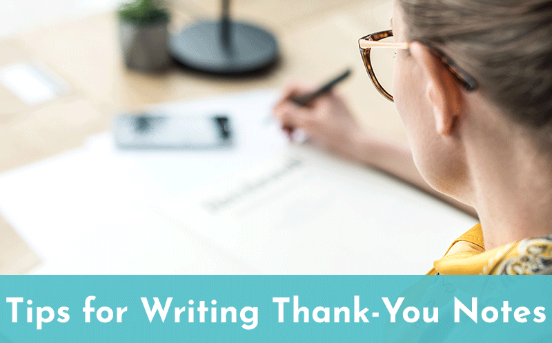 Tips for Writing Thank-You Notes